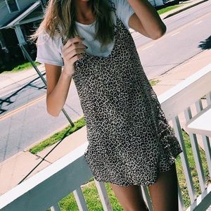 Princess Polly Leopard Slip Dress